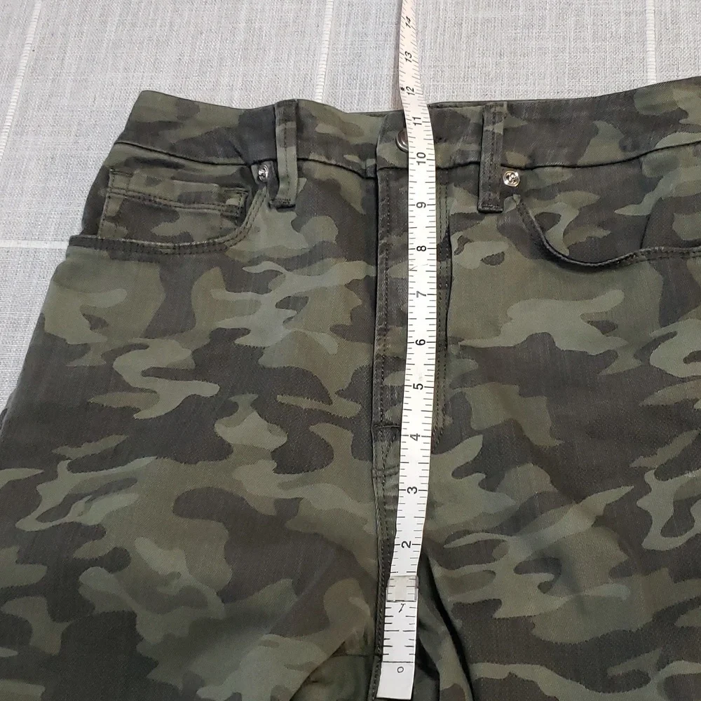 GOOD American Good Waist Camo Skinny Jeans High Rise Size, 6/28